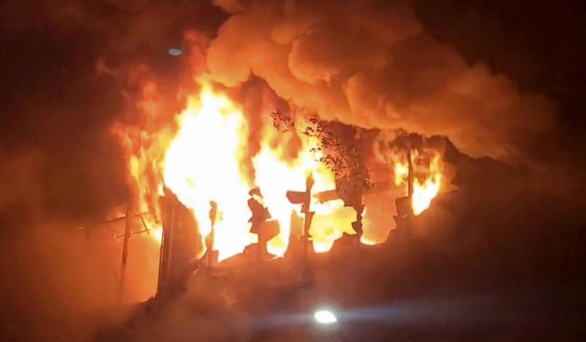 Southern Taiwan building fire